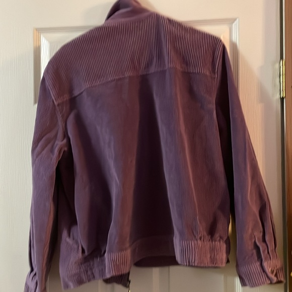 Alfred Dunner petite 16p corduroy zip up jacket - Picture 9 of 10